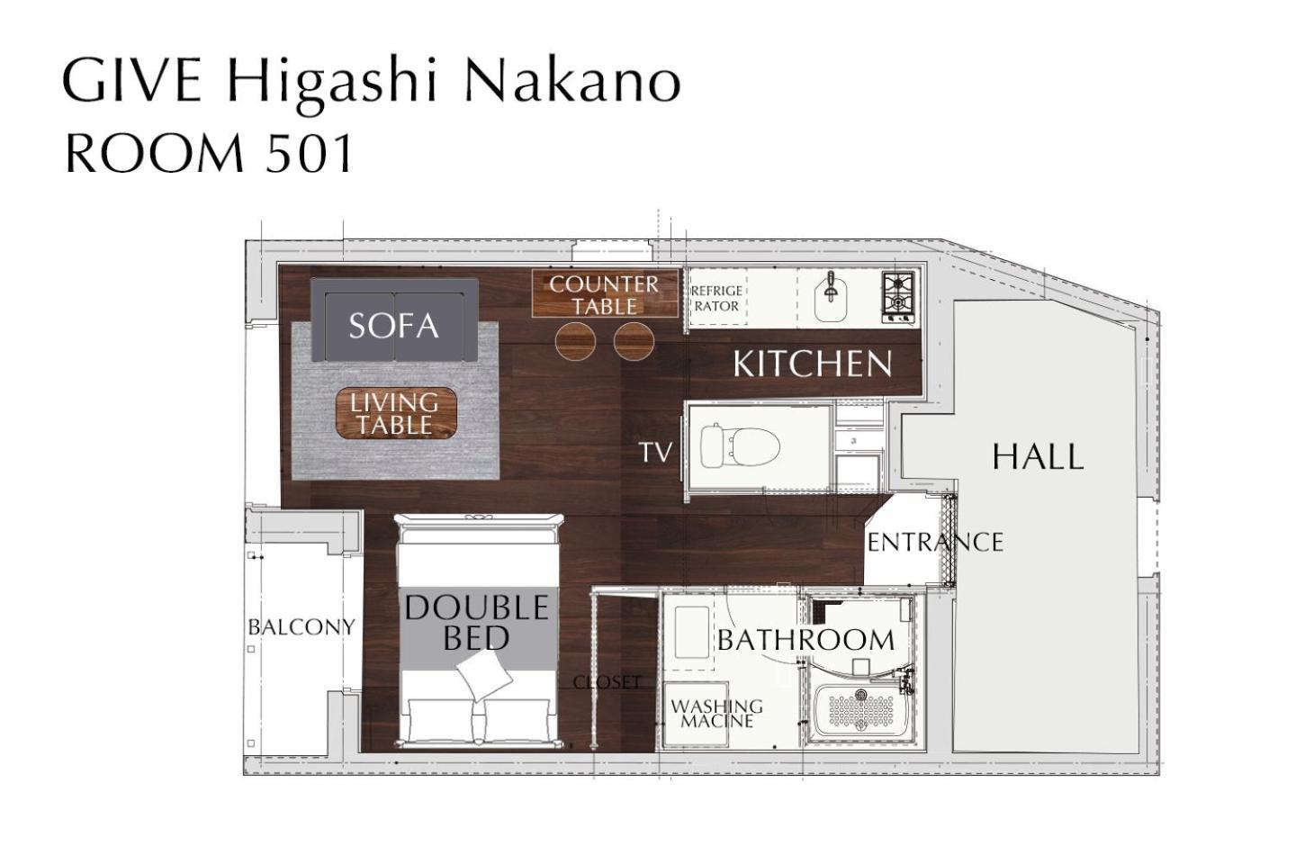 Give Higashi Nakano Tokyo Exterior photo