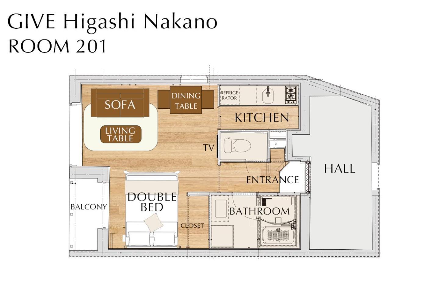 Give Higashi Nakano Tokyo Exterior photo